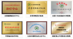 长春皮肤病医院的荣誉